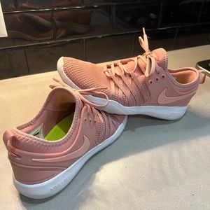 Pink Nike Free Training Shoe